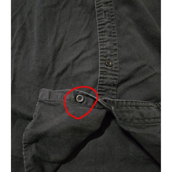 Men's Buffalo Outdoors Roadwear Sleeveless Shirts Biker Grunge Black Gray 2 Pair - Picture 6 of 6